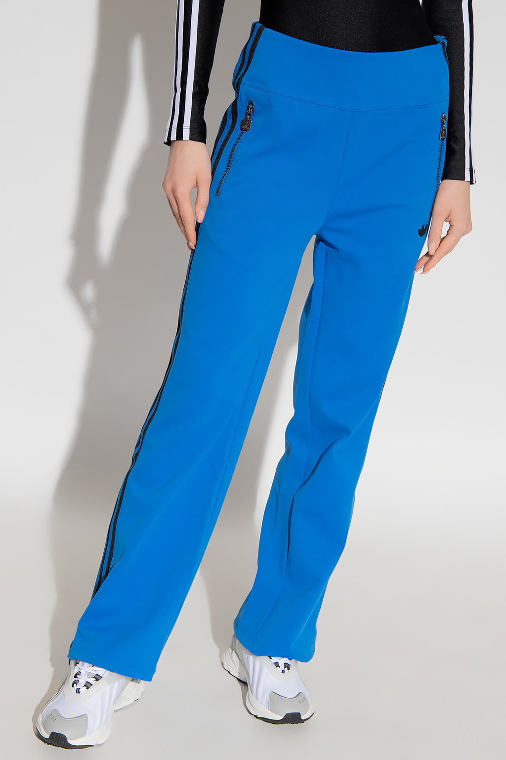 Adidas blue trousers online